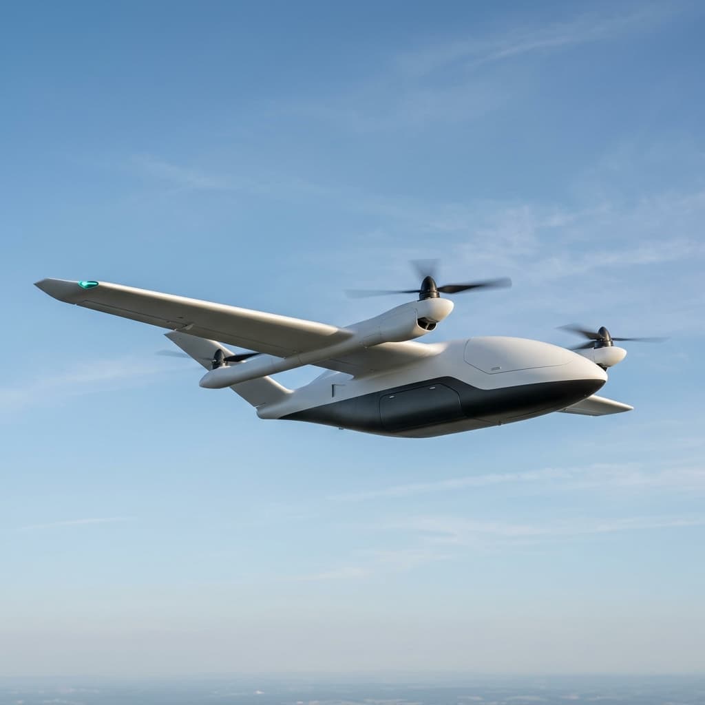 Hovernest VTOL in Flight